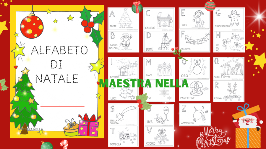 Alfabeto di Natale