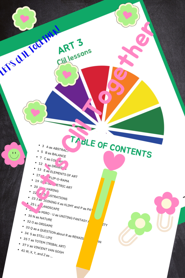 Let's Clil Together Art 3