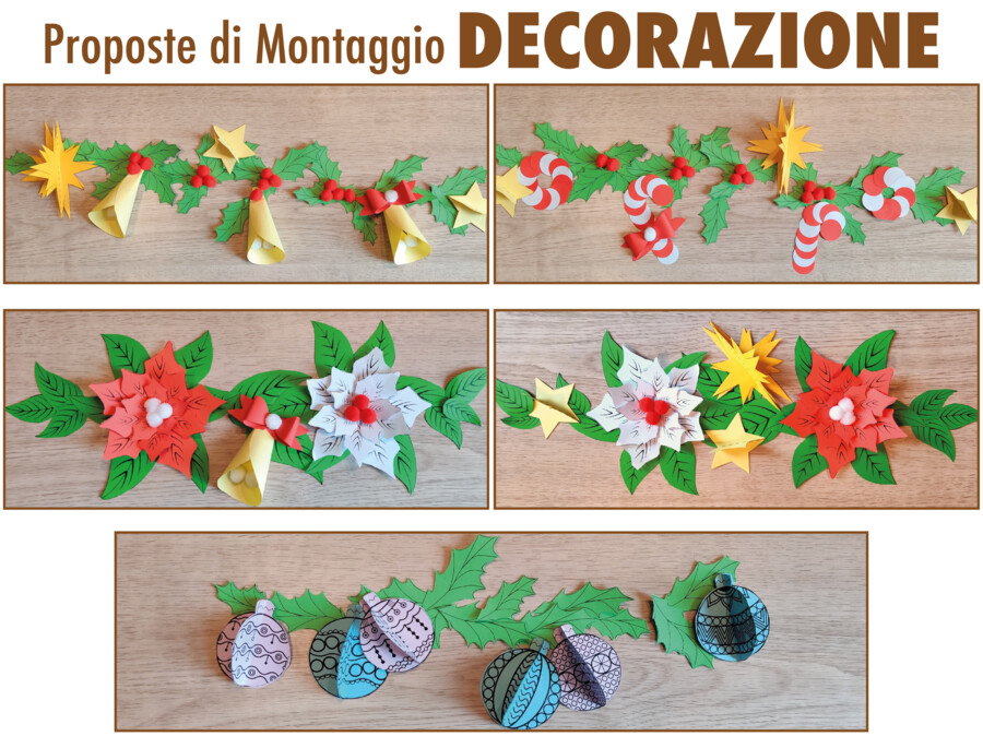 NATALE 3D🤶🏻🎅🏻 DECORAZIONI componibili