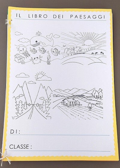 Libro personalizzato in CAA - "I PAESAGGI"