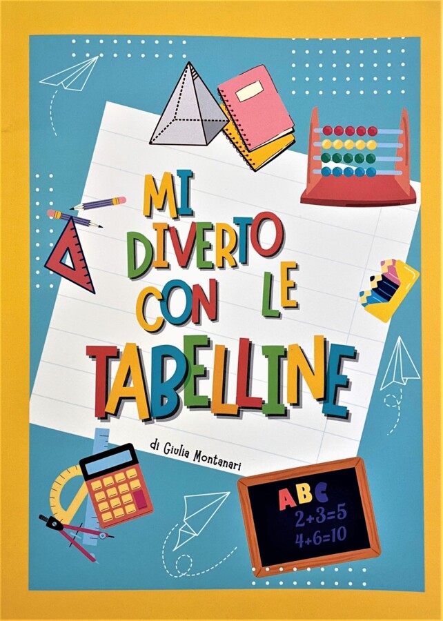 Libro "Mi diverto con le tabelline"