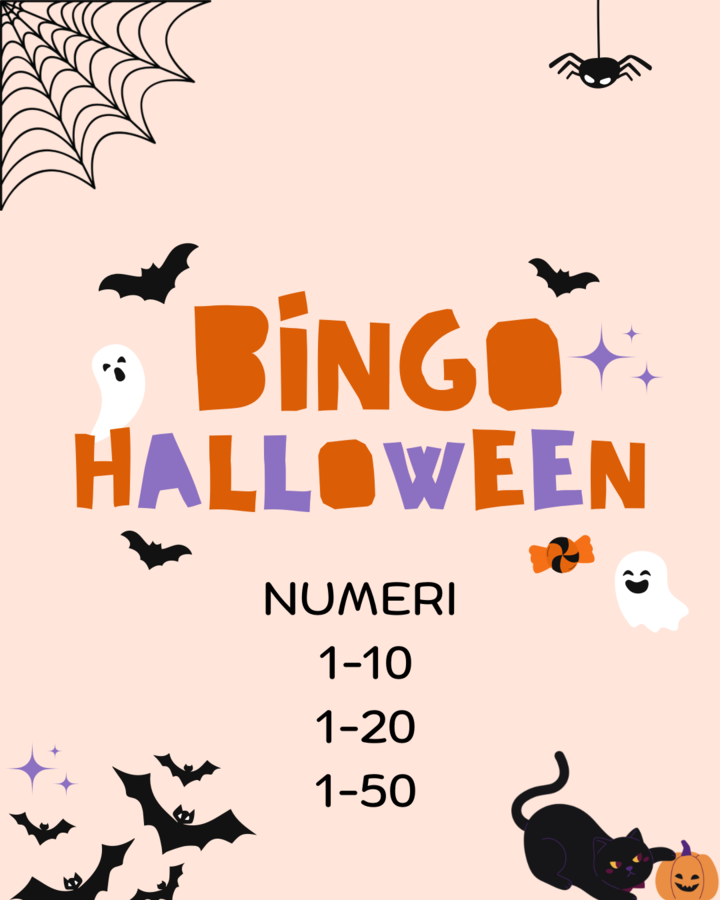 BINGO MATEMATICA HALLOWEEN