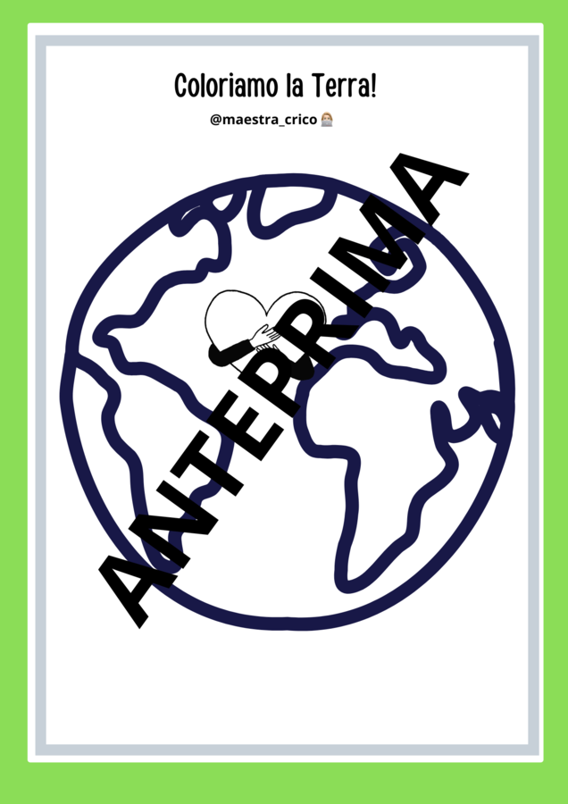 ATTIVITÀ PER LA GIORNATA MONDIALE DELLA TERRA Schede classe seconda