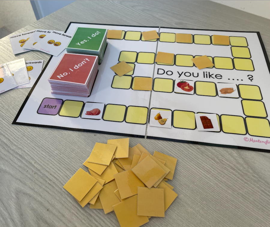 "Do you like" GAME with food vocabulary