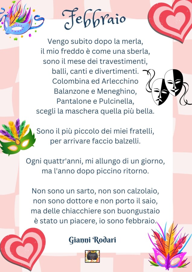 Febbraio di Gianni Rodari