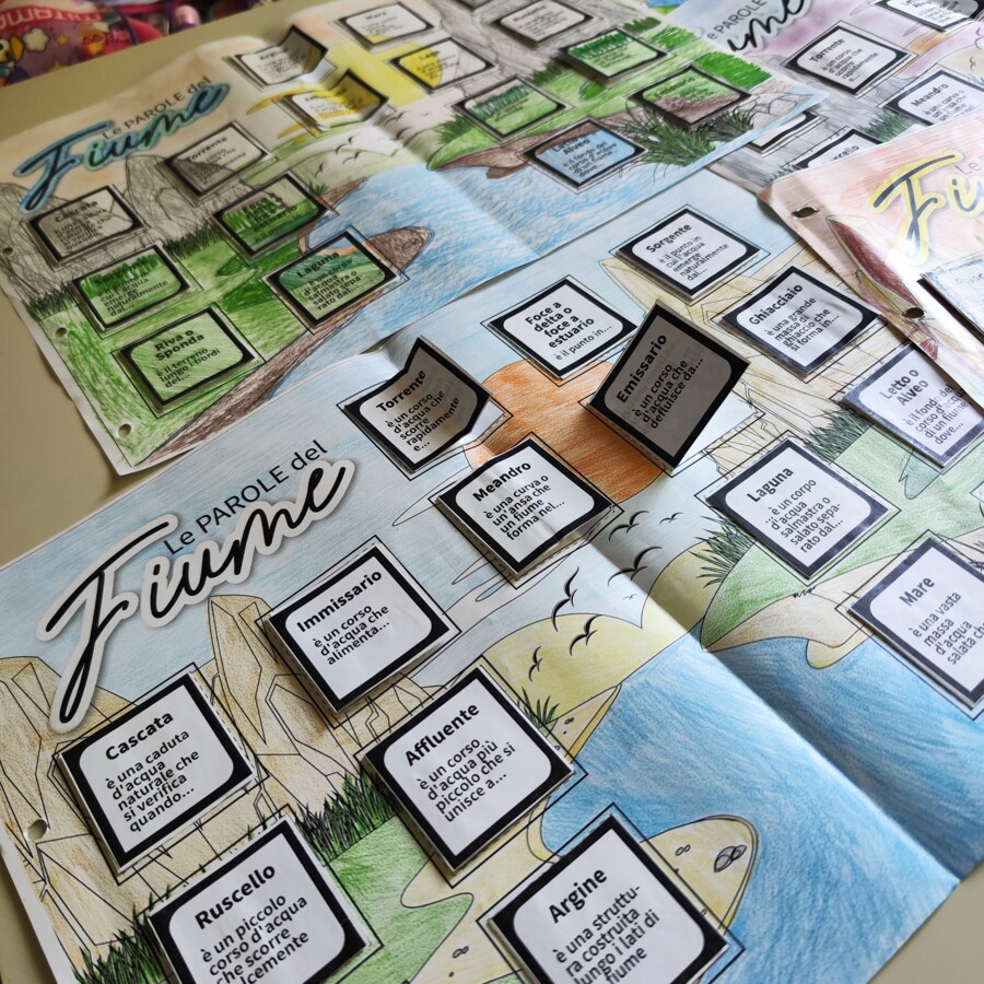 Monografia "VIAGGIO NEL FIUME" - Progetto Completo