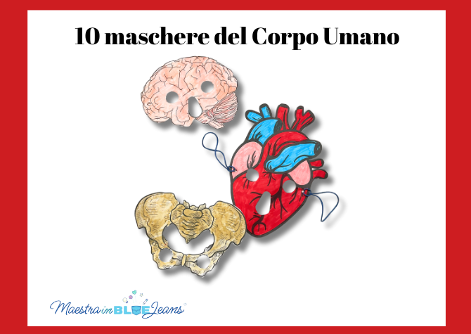 Scienze: le maschere del corpo umano