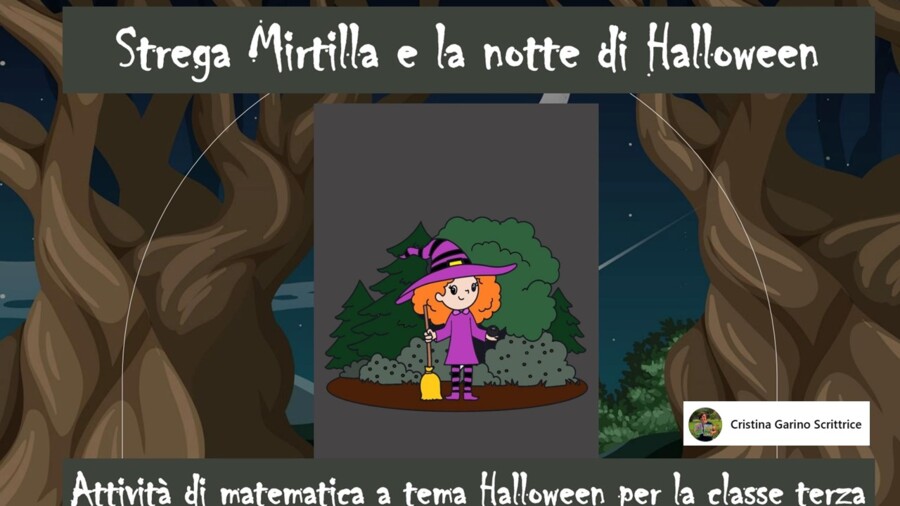 STREGA MIRTILLA E LA NOTTE DI HALLOWEEN