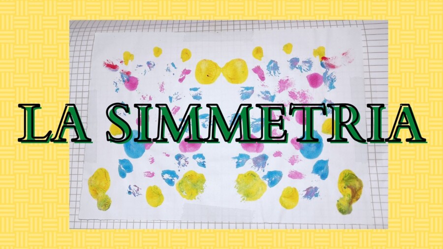 LA SIMMETRIA- video lezione e tutorial per realizzare disegni in simmetria usando le tempere