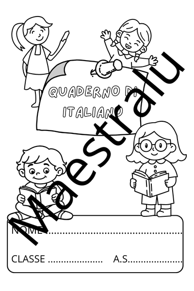 Copertine per quaderni classe terza scuola primaria