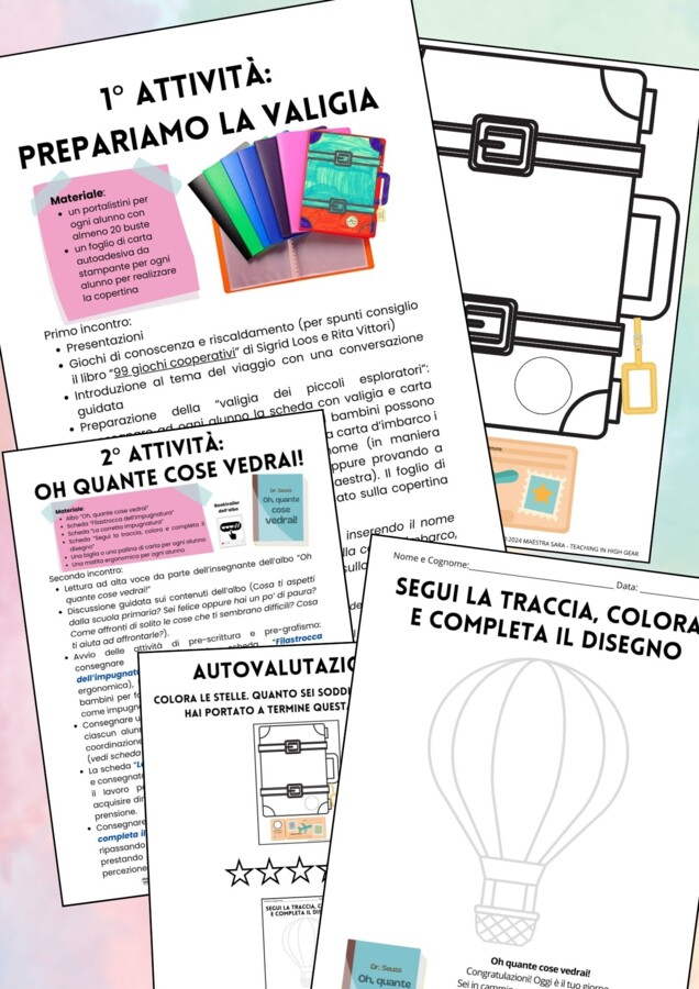 Modulo 1 di "In viaggio verso la scuola primaria con gli albi illustrati": Oh quante cose vedrai!