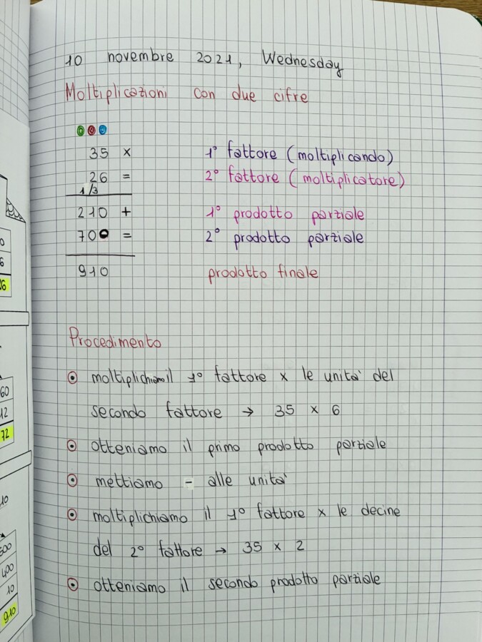 Quaderno MATEMATICA classe terza (TERZA PARTE)