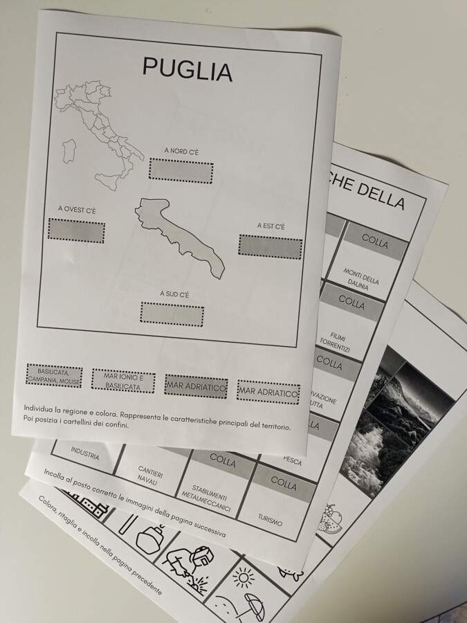 PUGLIA geografia semplice