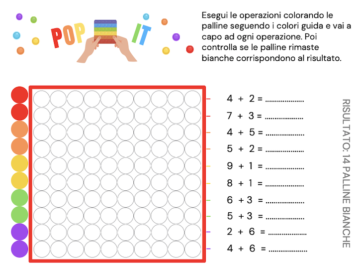 Operazioni Pop It
