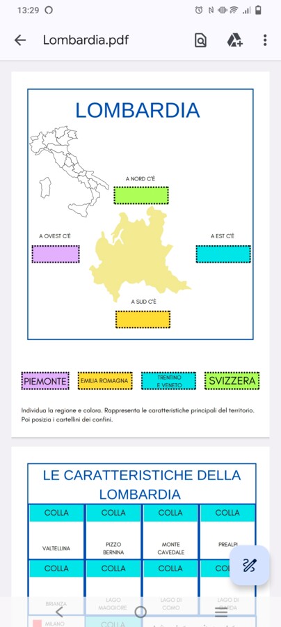 Lombardia - geografia facile