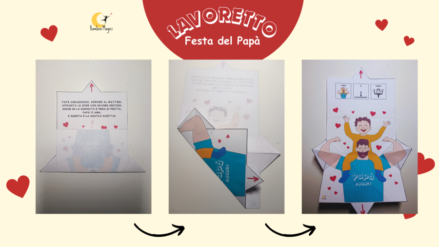 Lavoretto festa del papà CAA + DSA