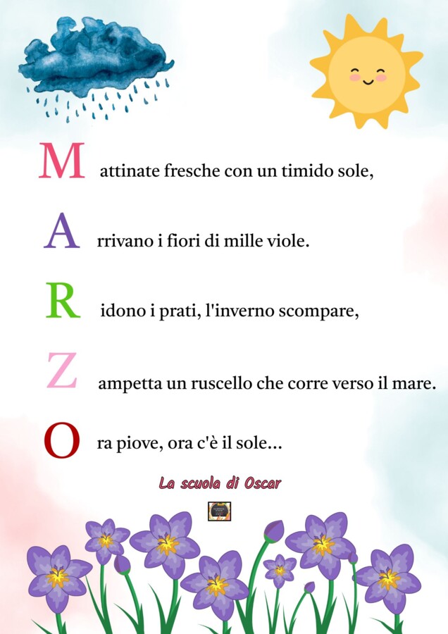 ACROSTICO MARZO