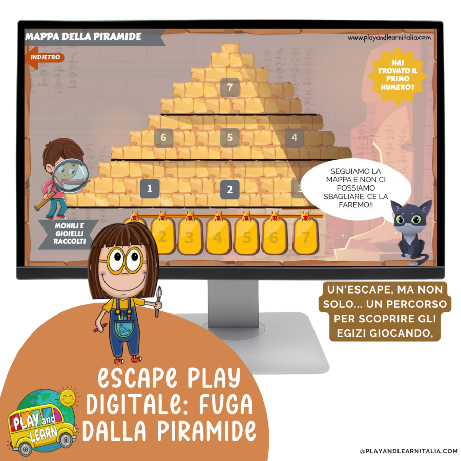 ESCAPE PLAY SUGLI EGIZI_"FUGA DALLA PIRAMIDE"