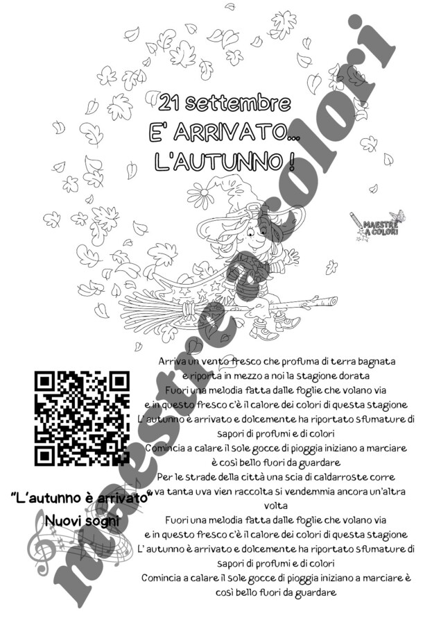 Autunno: percorso interdisciplinare