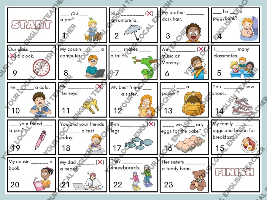 HAVE GOT - BOARD GAME