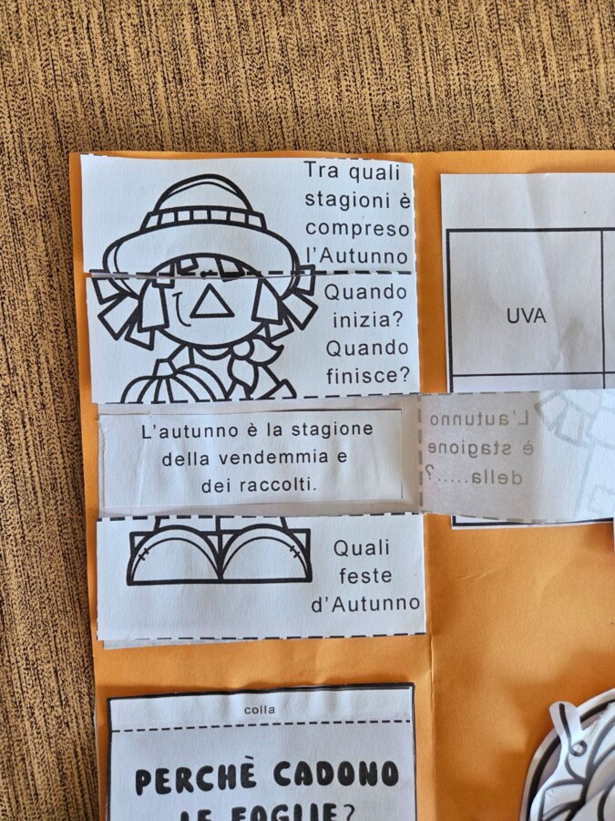 LAPBOOK sull'Autunno