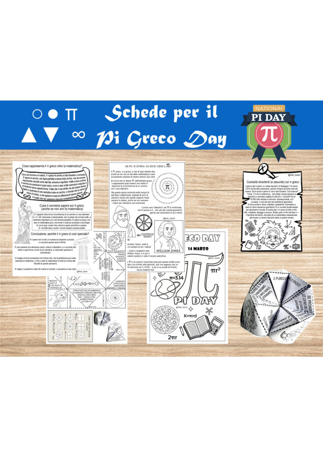▲▼ ∞ Schede per il Pi Greco Day