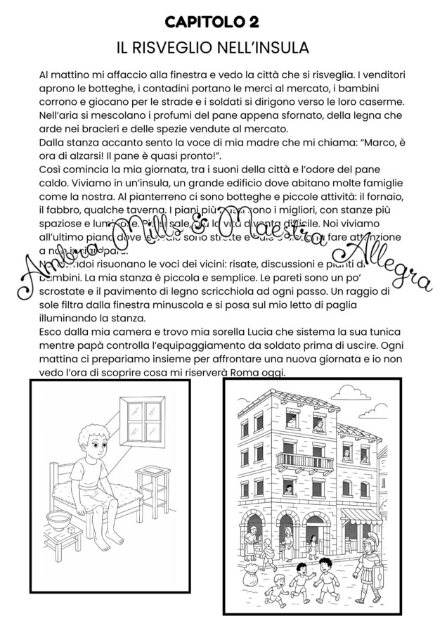 MARCO E LUCIO: DUE BAMBINI DELL' ANTICA ROMA