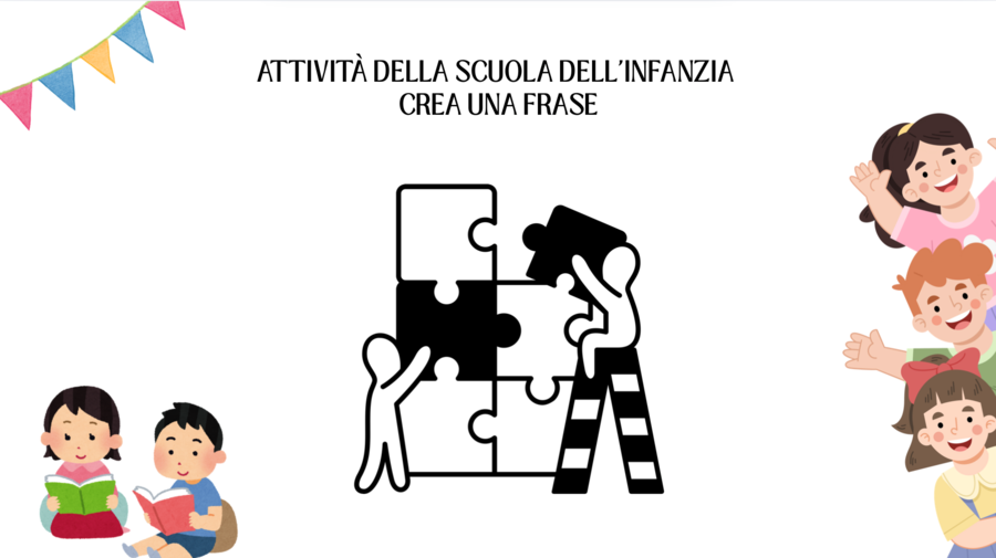 CREA UNA FRASE CON LE IMMAGINI-SCUOLA DELL'INFANZIA-25 PAG.