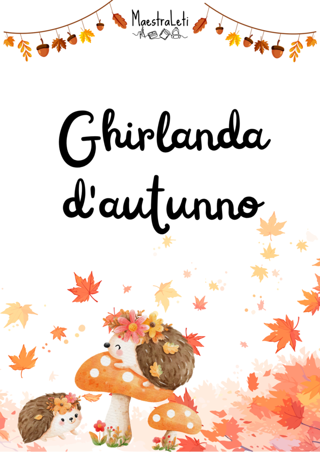 Ghirlanda d'autunno!