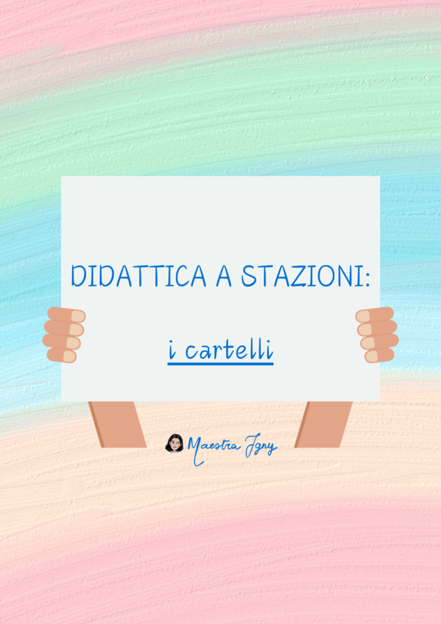 Cartelli per didattica a stazioni