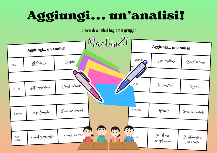 Aggiungi... un'analisi!