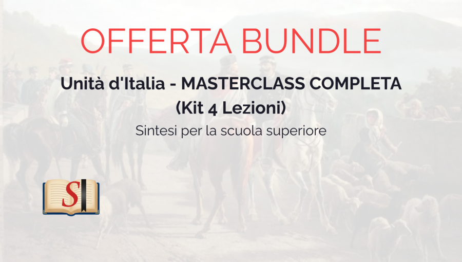 OFFERTA BUNDLE Risorgimento e Unità d'Italia Completo: 4 Moduli Didattici (Slide + Verifiche + Soluzioni)