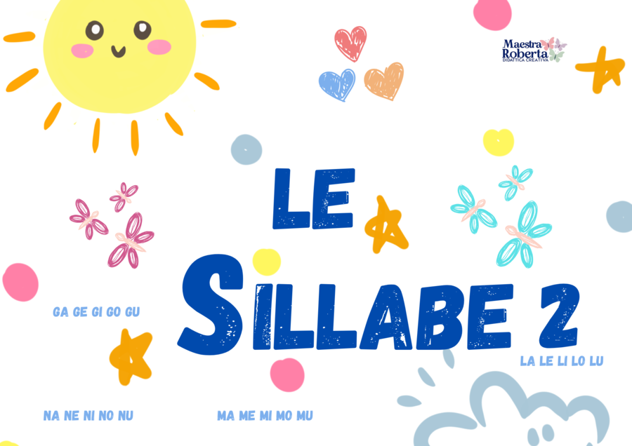 TROVA LE SILLABE SERIE 2