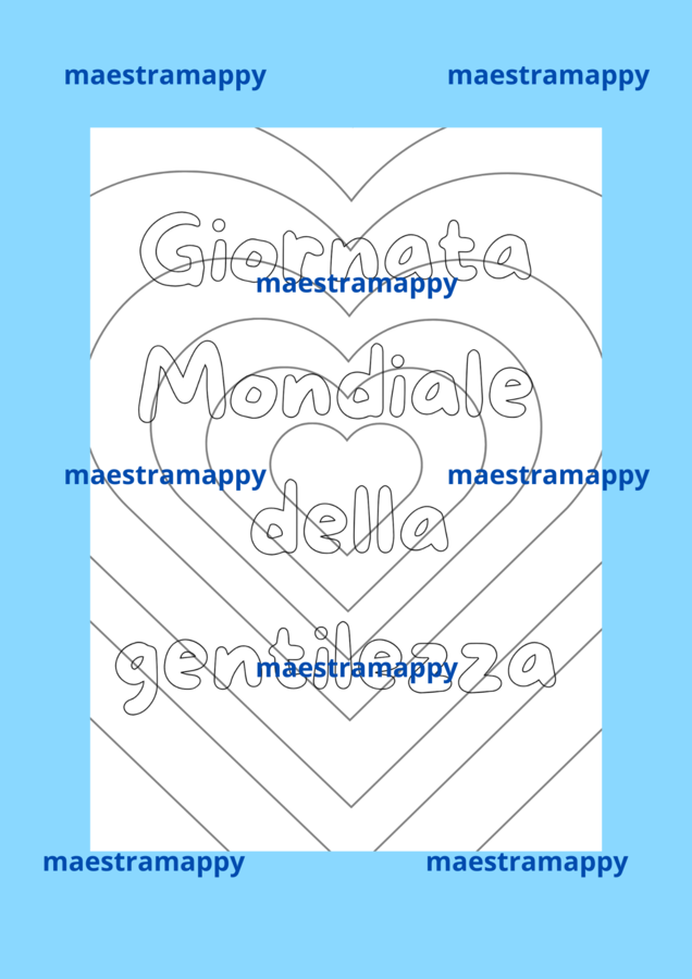 3 ATTIVITA' PER LA GIORNATA MONDIALE DELLA GENTILEZZA 💗