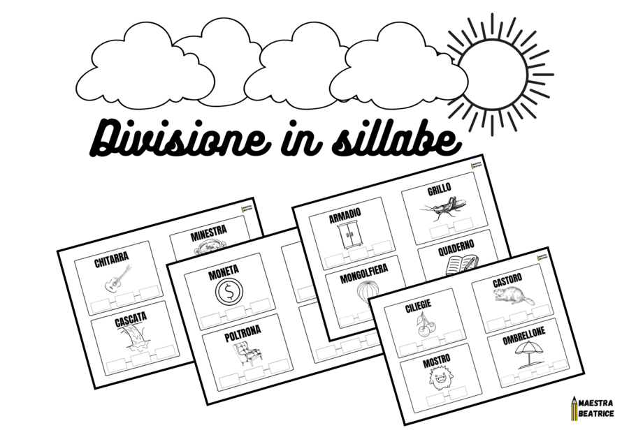 DIVISIONE IN SILLABE