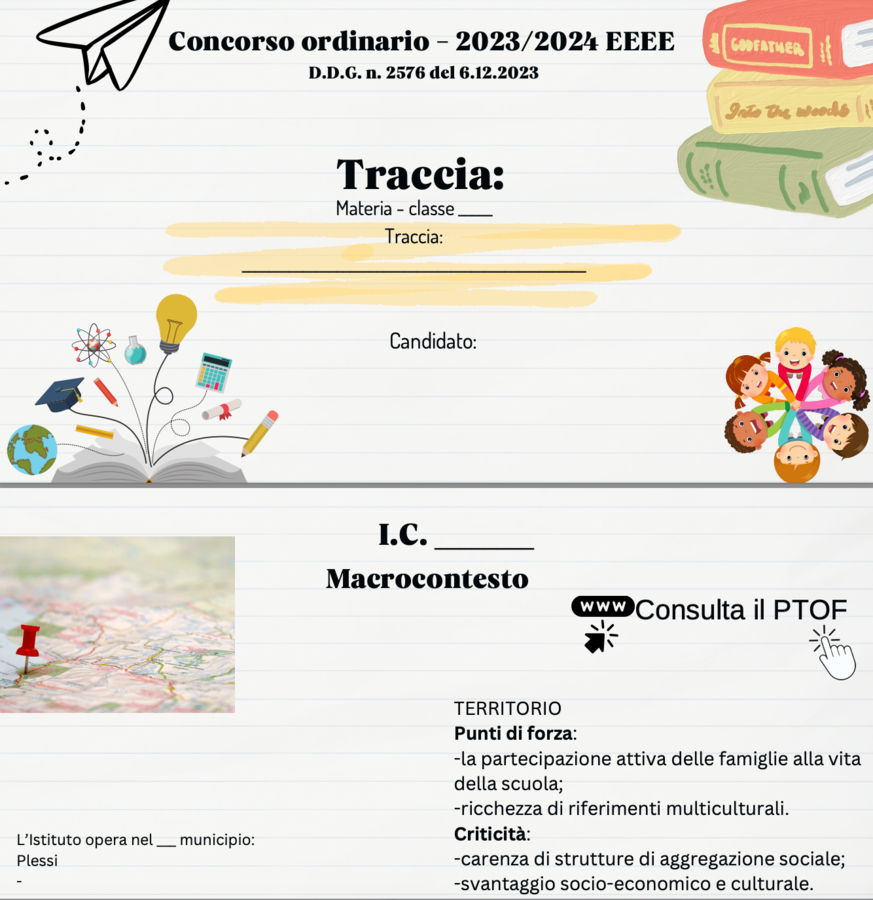 2 UdA concorso: infanzia e primaria + griglie e rubriche valutative