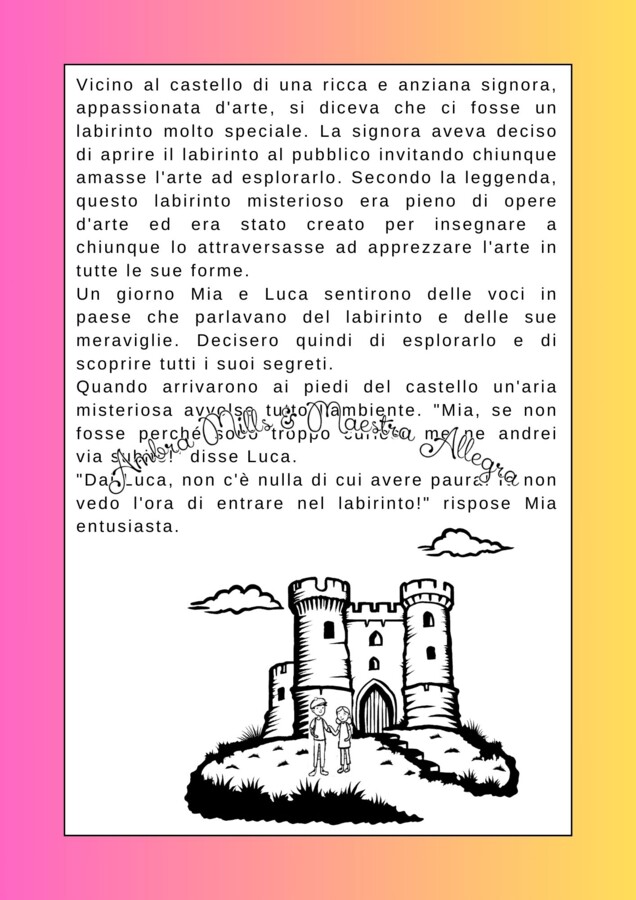 Nel Meraviglioso Mondo dell’Arte Classe 5