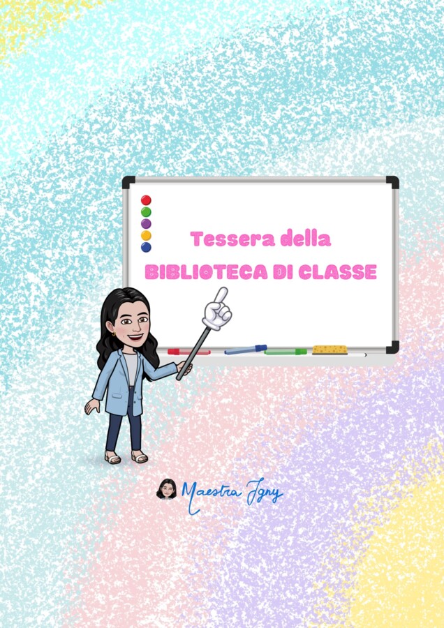Tessera della biblioteca di classe
