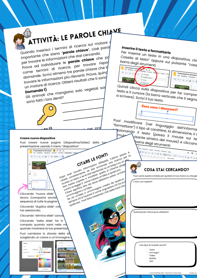 Uda completa e interdisciplinare sugli animali: creiamo podcast, presentazioni multimediali e siti web + attività di ed. civica e motoria (pack completo)