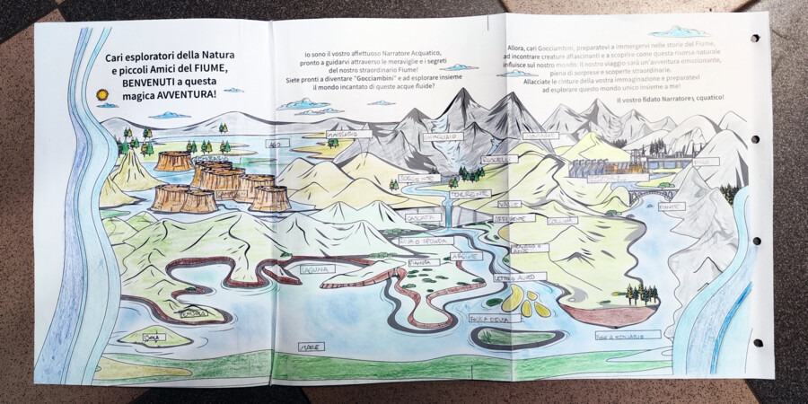Monografia "VIAGGIO NEL FIUME" - Progetto Completo
