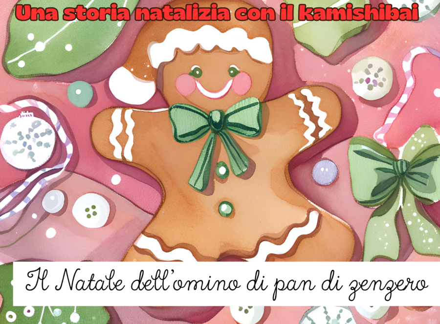 Tavole per il kamishibai "Il Natale dell'omino di pan di zenzero"