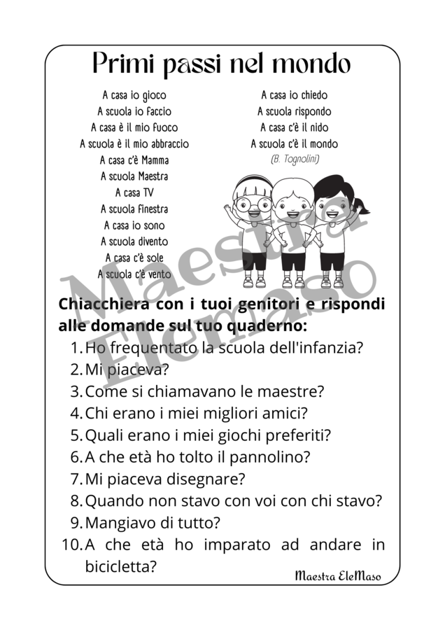 La mia storia personale