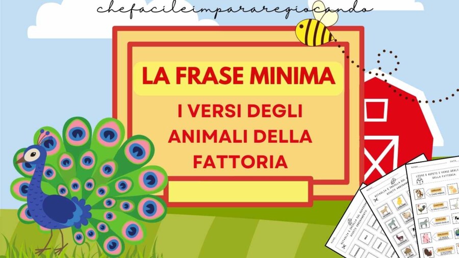 LA FRASE MINIMA - I VERSI DEGLI ANIMALI DELLA FATTORIA
