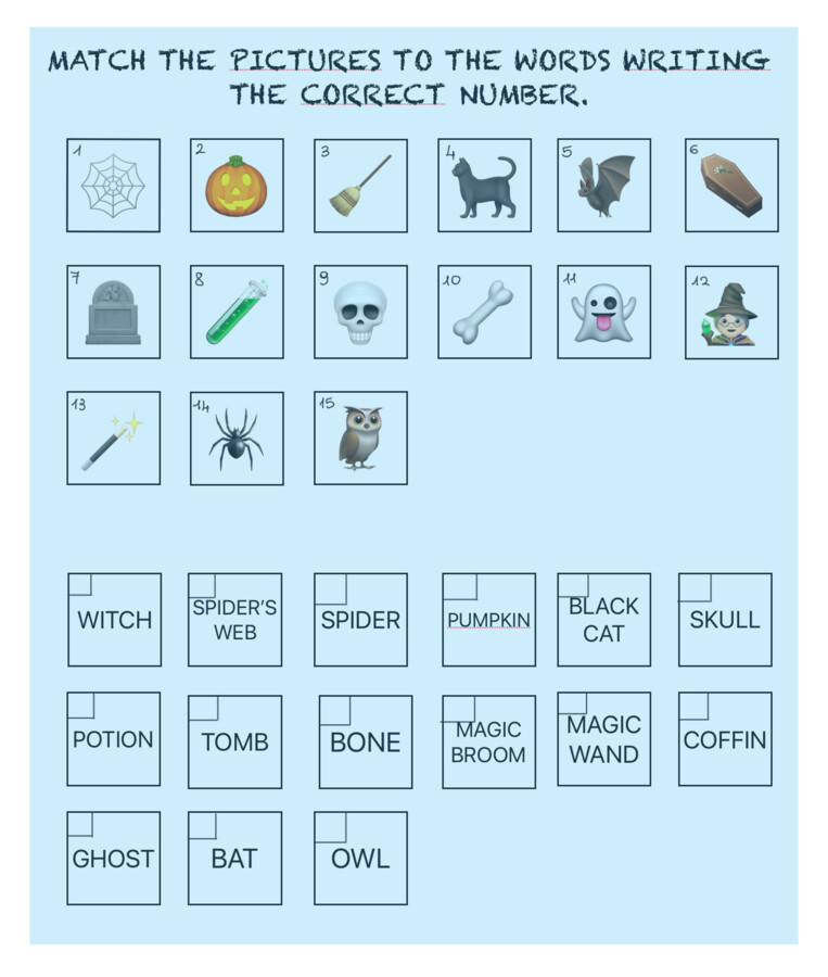 Giochi di Halloween in inglese