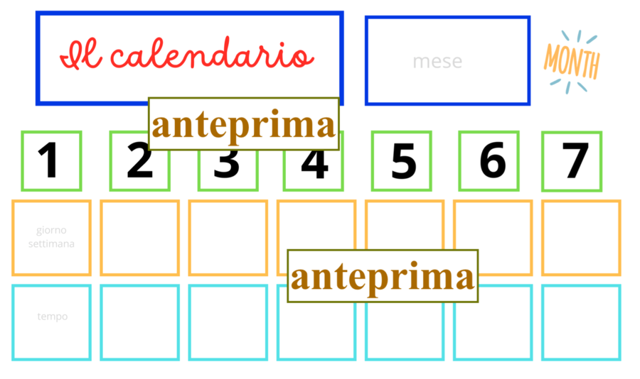 Calendario interattivo