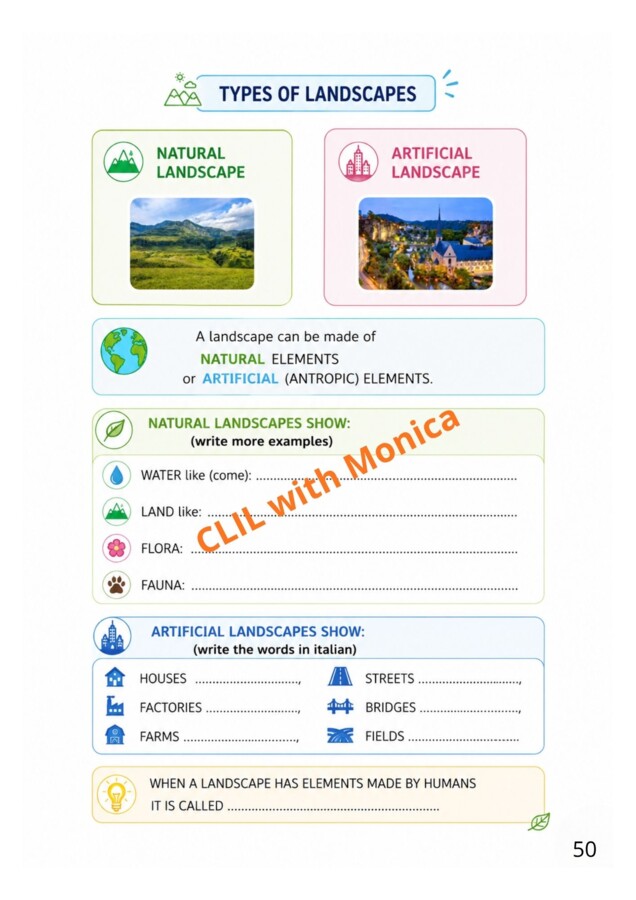 CLIL Geography classe 3^