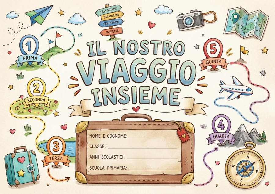 LIBRICINO CONCLUSIVO/ FINE ANNO CLASSE 5 PRIMARIA - di Vita da Mammestra