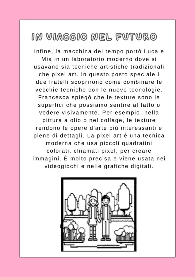 In Viaggio nel Futuro: Texture e Pixel Art