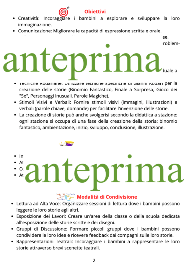 Laboratori di scrittura creativa