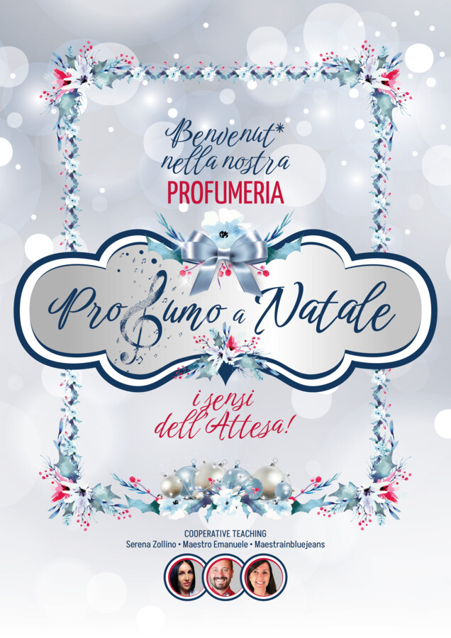 PROFUMERIA "PROFUMO A NATALE" CT SerenaZollino MaestroEmanuele Maestrainbluejeans